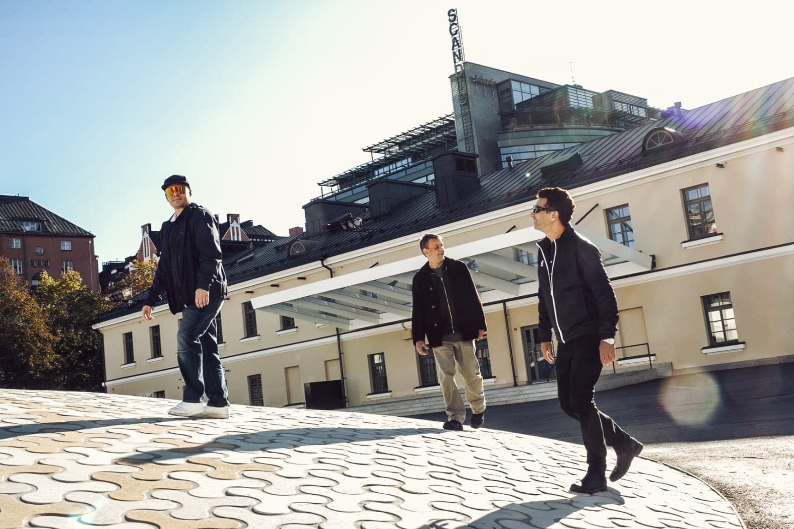 About Elegance Musical Finnish rock pop band editorial portrait