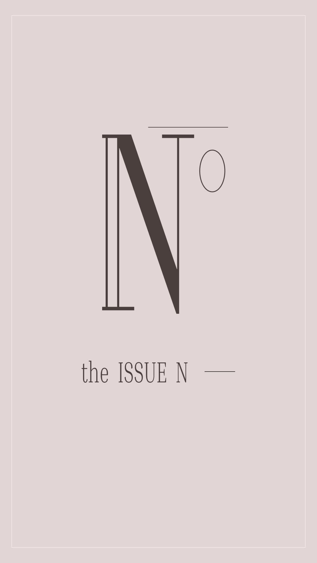 The Issue N logo