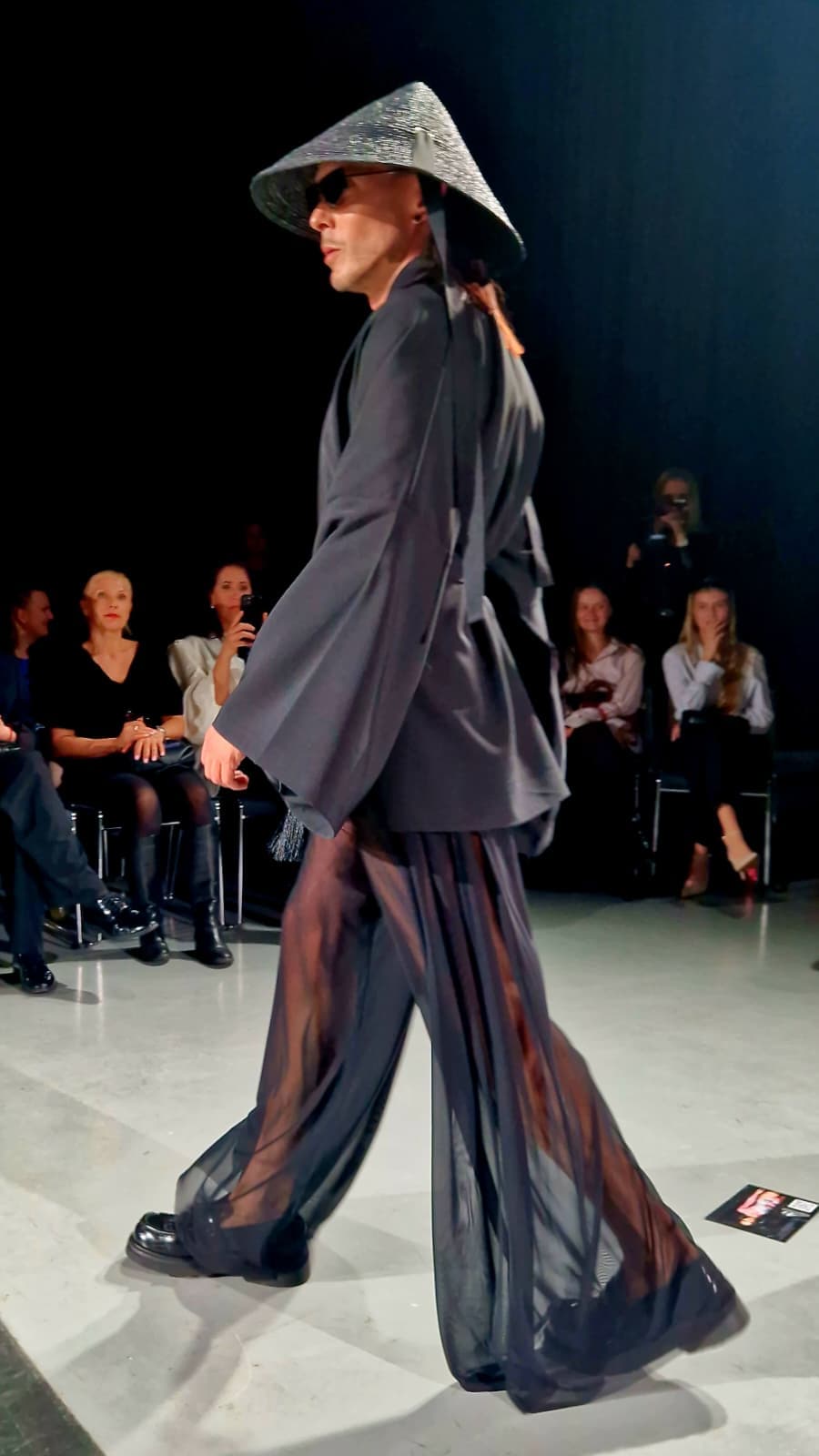 Fashion editorial photography of Anastasija Balak's collection Silent Guardian / Falling Petals at Tallinn Fashion Week