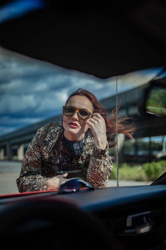 Contemporary editorial image of feminine power and identity